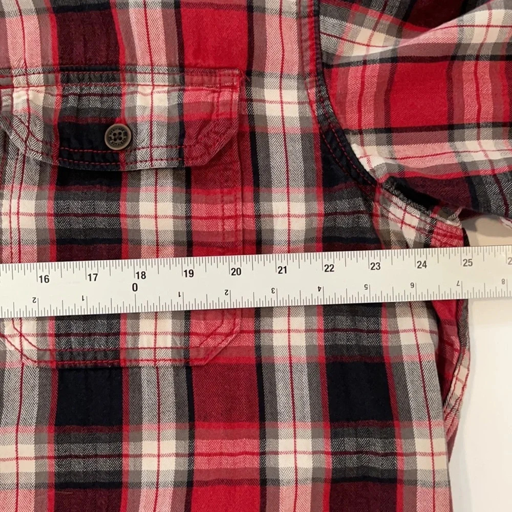 Red Head Brand Men's Long Sleeve Flannel shirt size L - Picture 6 of 10
